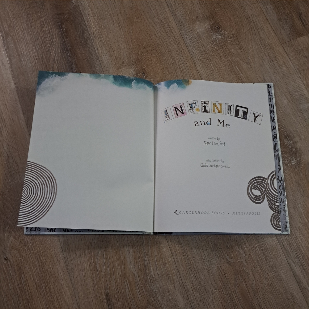 Infinity and Me Hardcover Children's Picture Book Illustrations Used - Picture 4 of 7